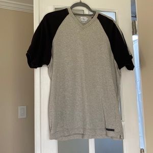 Mens Calvin Klein Jeans V-neck short sleeve shirt